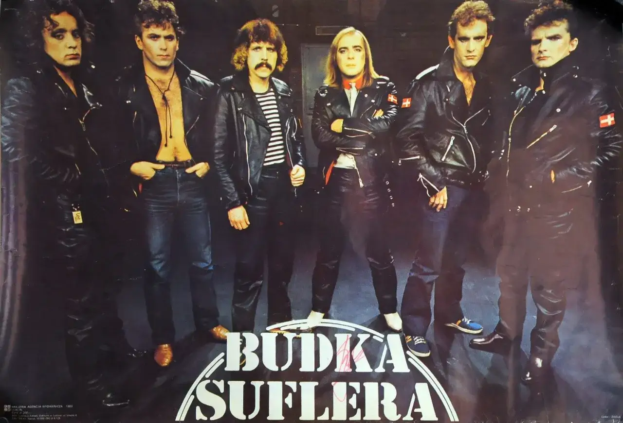 Budka Suflera historyczni wokaliści kolaż