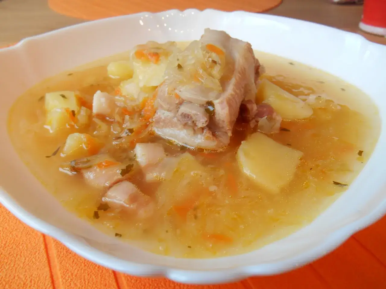 Kwaśnica na żeberku
