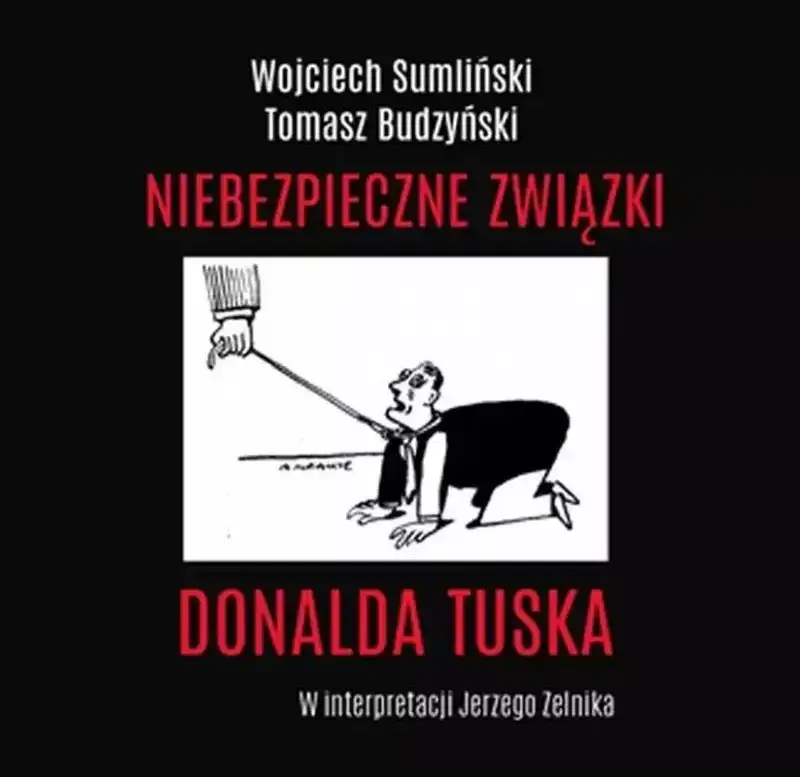 Książka Niebezpieczne związki Donalda Tuska okładka