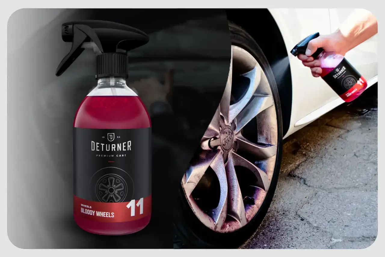 Jak umyć felgi? Preparat Deturner Bloody Wheels w akcji. Czyste felgi to podstawa!