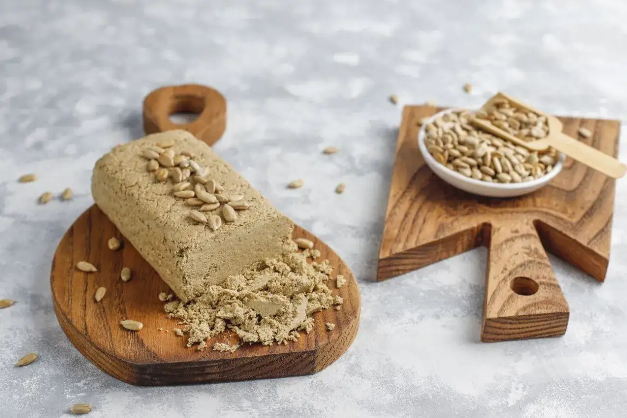 różne rodzaje chałwy składniki