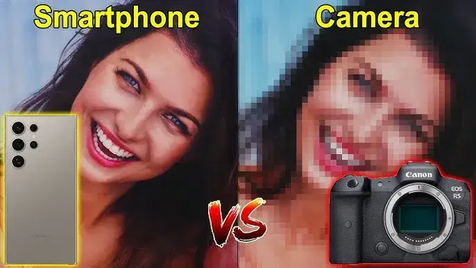 por&oacute;wnanie zdjęć smartfon aparat