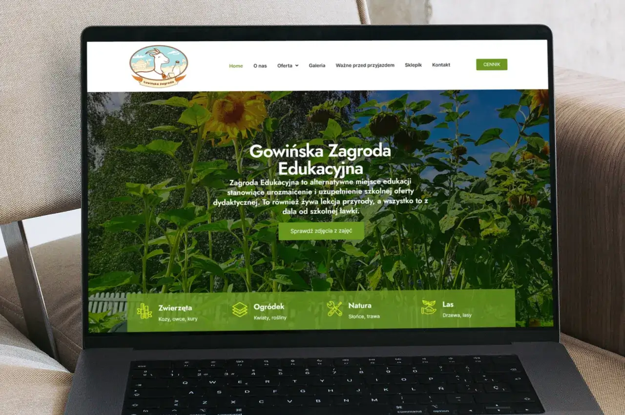 nowoczesna zagroda edukacyjna technologie