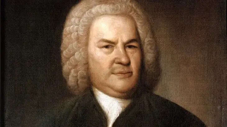 Barokowa orkiestra lub portret Jana Sebastiana Bacha