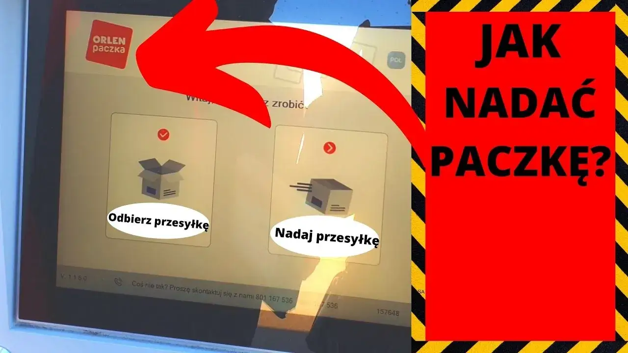 Jak nadać paczkę ORLEN Paczka krok po kroku, automat paczkowy Orlen