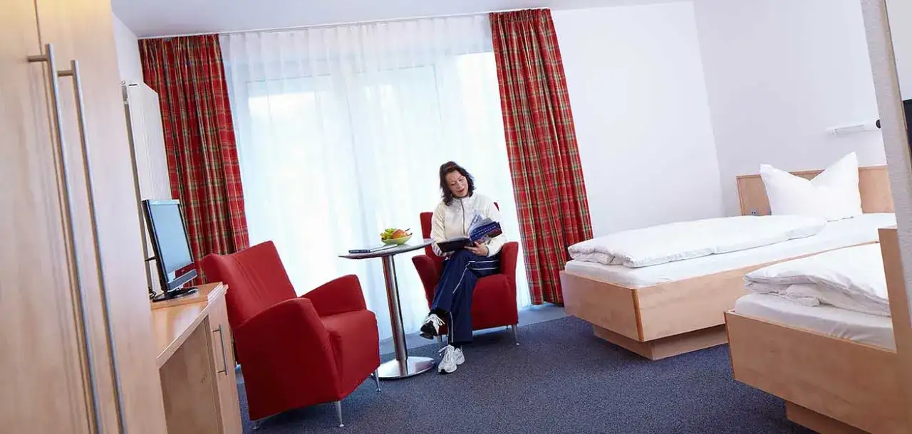Rehaklinik Seebad Ahlbeck Patientenzimmer oder Therapiebereich