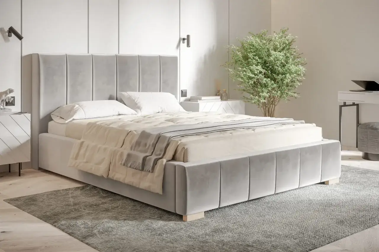 rodzaje ł&oacute;żek sypialnianych tapicerowane drewniane