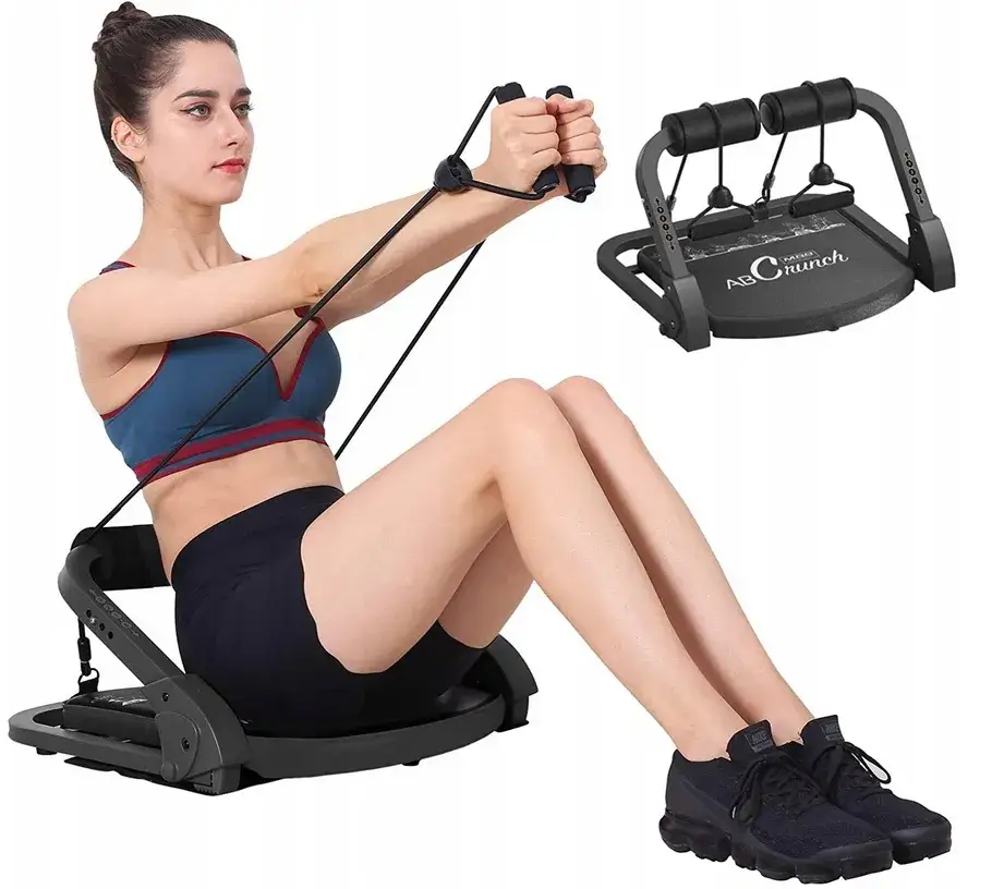 różne sprzęty do ćwiczeń brzucha w domu