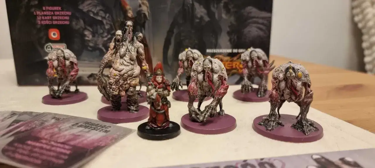 The Others 7 Sins rozgrywka plansza figurki