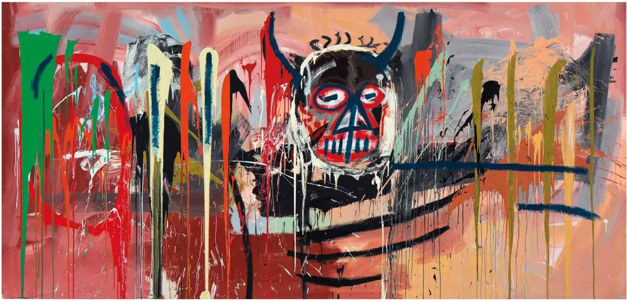 Jean-Michel Basquiat Untitled 1982 skull painting