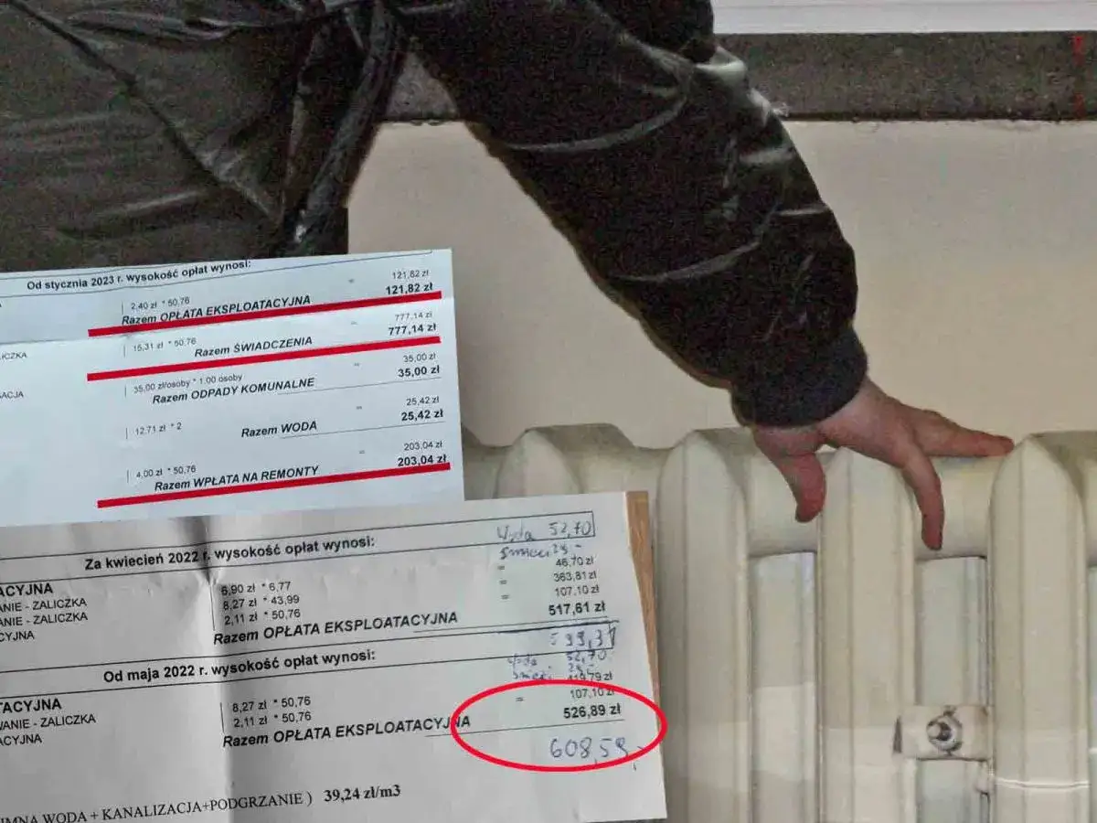 wysoki rachunek za ogrzewanie