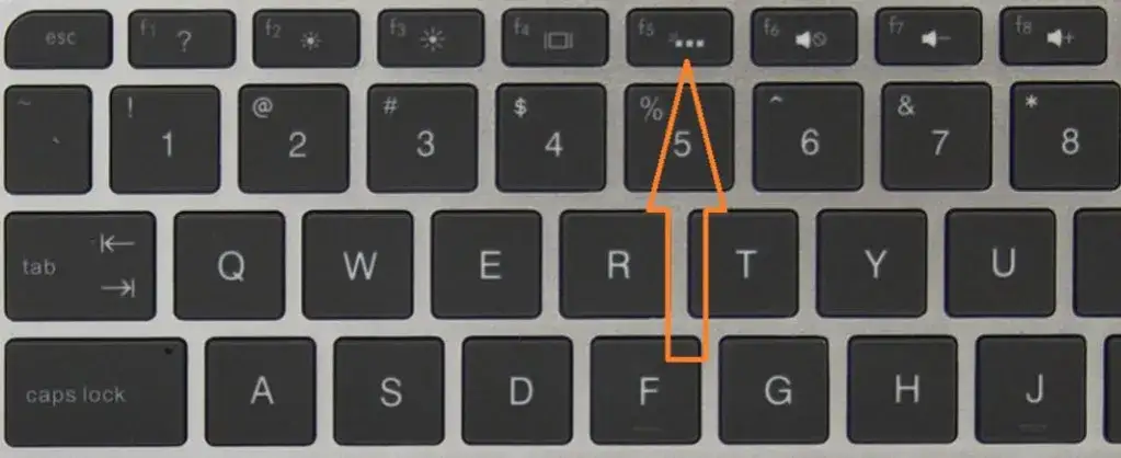 klawiatura laptopa skróty fn podświetlenie
