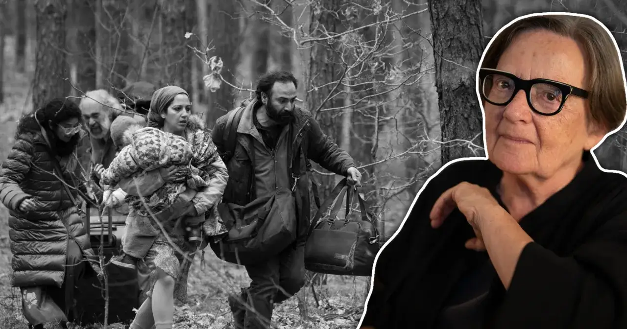 Kadr z filmu Zielona Granica