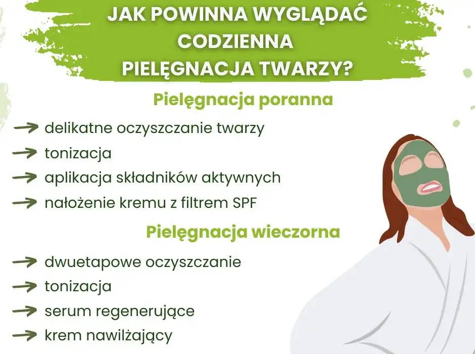 codzienna rutyna pielęgnacyjna krok po kroku