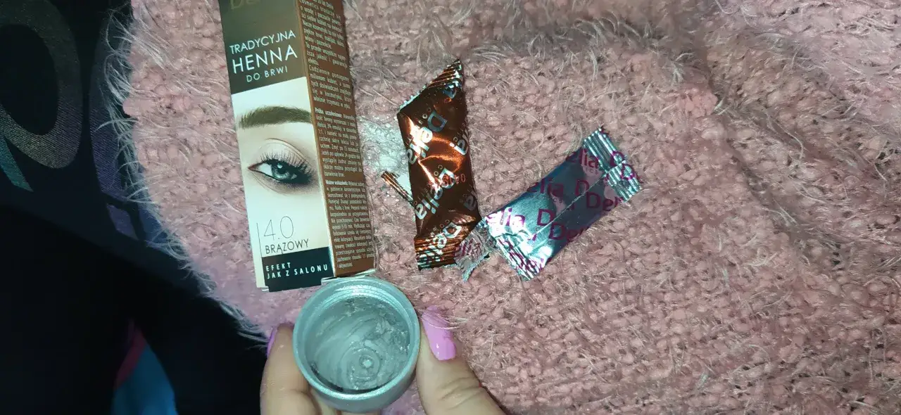 pr&oacute;ba uczuleniowa henna Delia