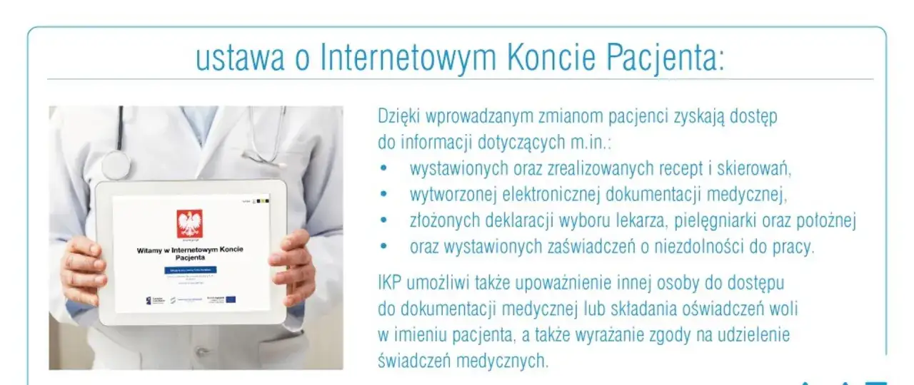 Lekarz na NFZ widzi prywatne wizyty dzięki Internetowemu Koncie Pacjenta. Dostęp do dokumentacji medycznej i e-recept.