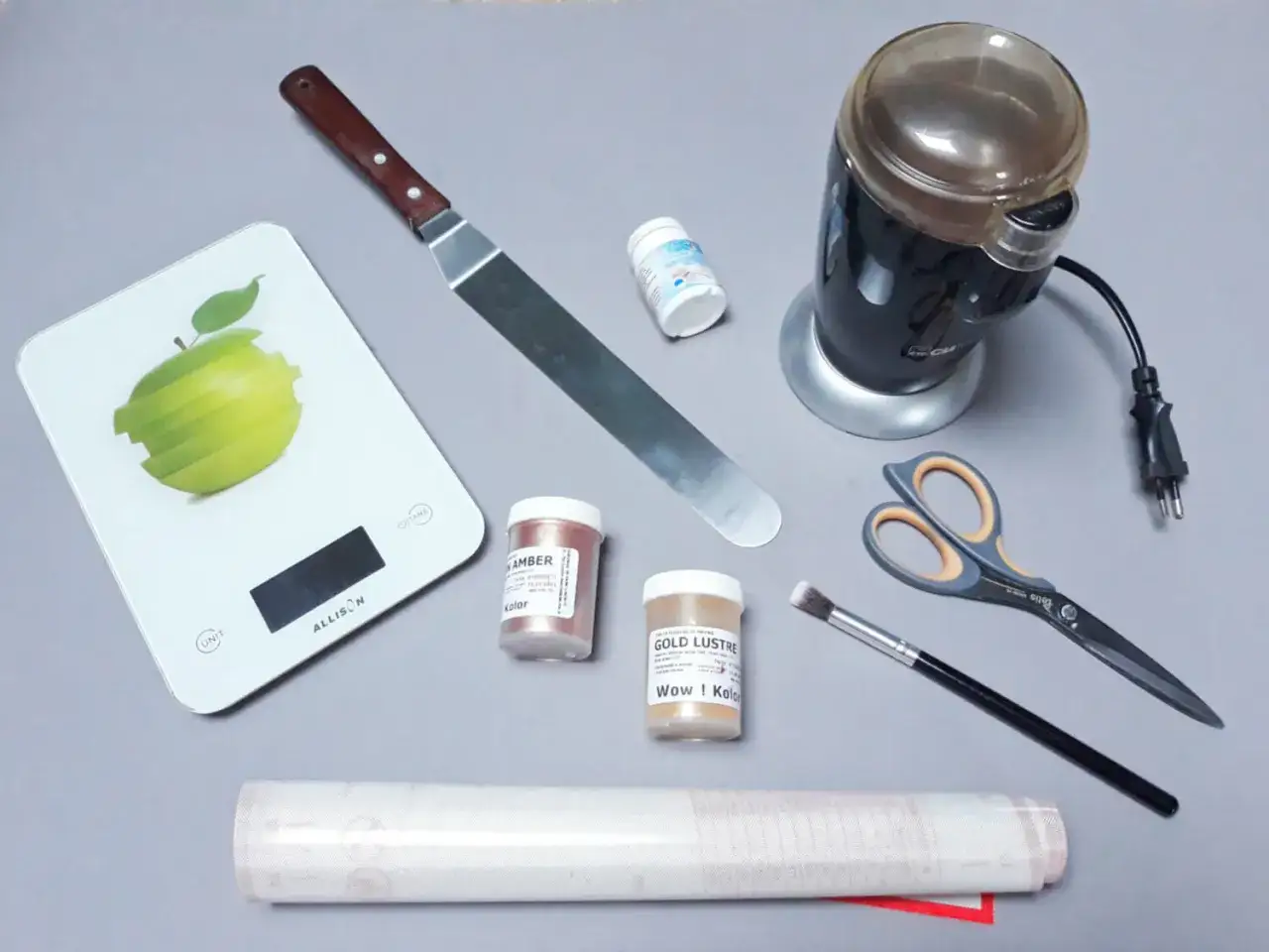 jak zrobić brokat jadalny krok po kroku