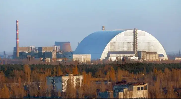 Nowa Arka sarkofag nad elektrownią w Czarnobylu