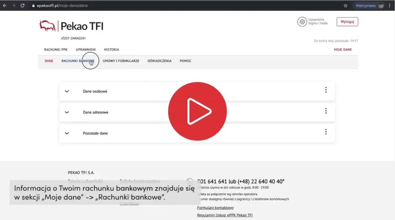 Pekao TFI wypłata środk&oacute;w online i w oddziale