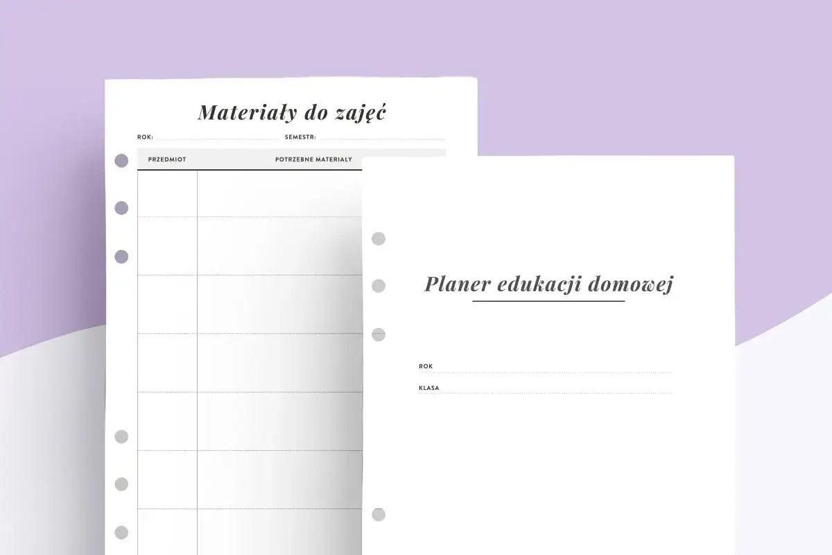 Dokumenty do edukacji domowej