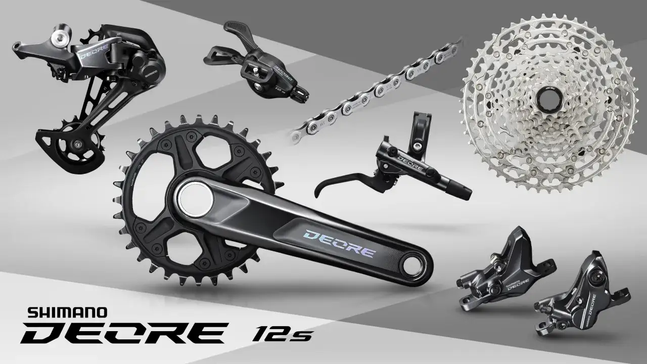 Por&oacute;wnanie korb Shimano Deore M6100 M5100 M4100
