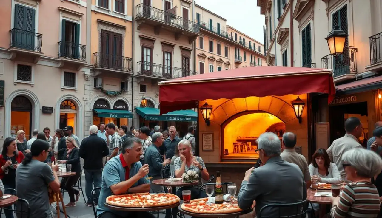 pizza we Włoszech ceny regionalne mapa