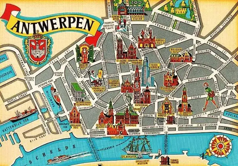 Zdjęcie Gdzie leży Antwerpia? Odkryj jej niezwykłą lokalizację w Belgii