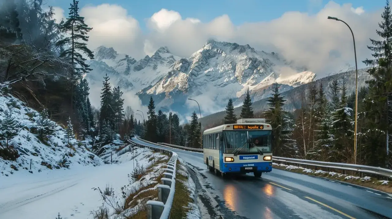 Zdjęcie Jak dojechać z Zakopanego do Kuźnic? Najtańsze opcje transportu