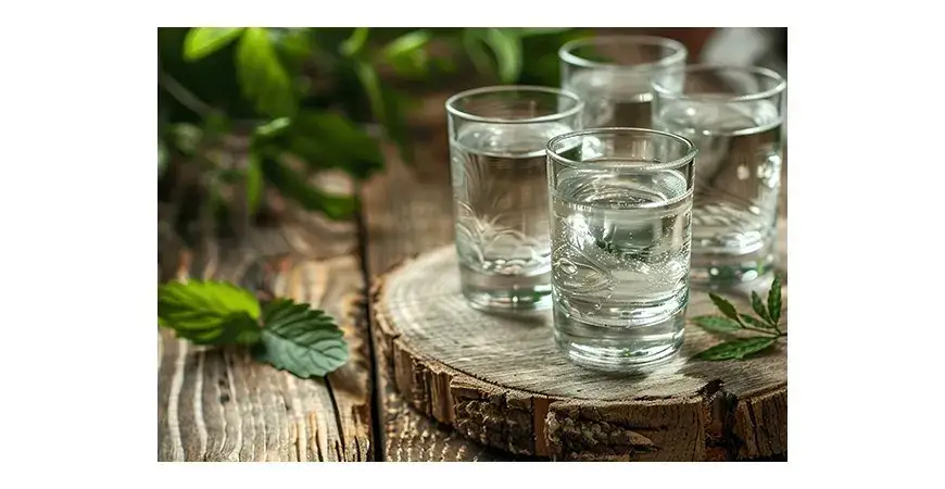 Zdjęcie Jak ustawić kieliszki do wódki na stole, aby zachwycić gości