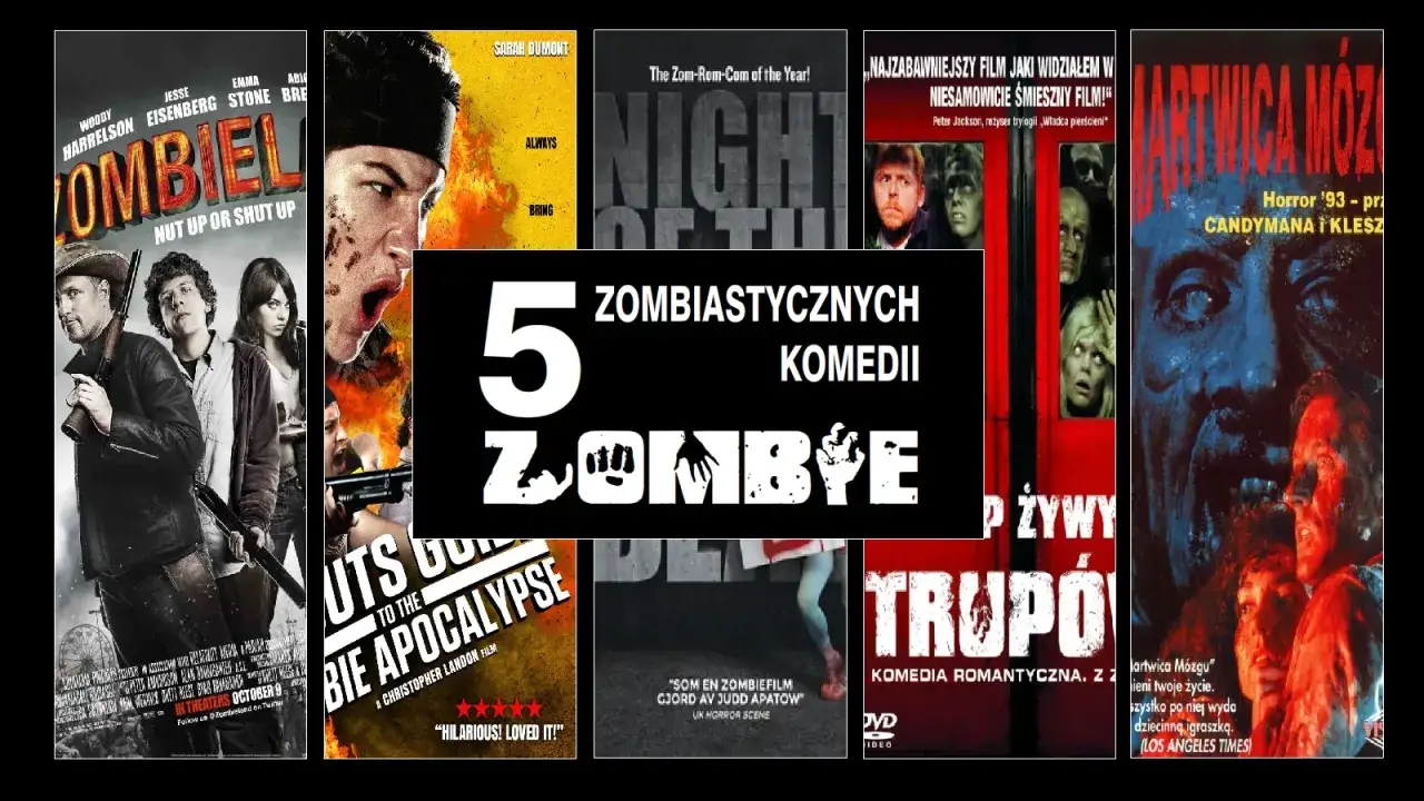 plakaty komedie o zombie