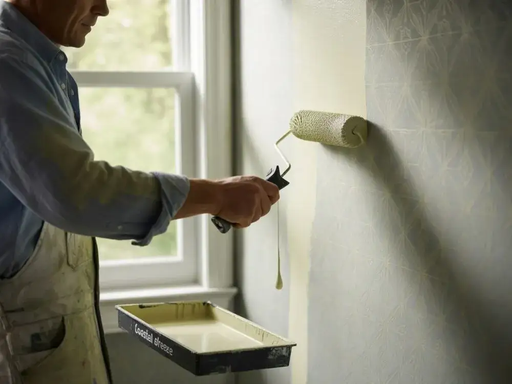 Przygotowanie tapety do malowania