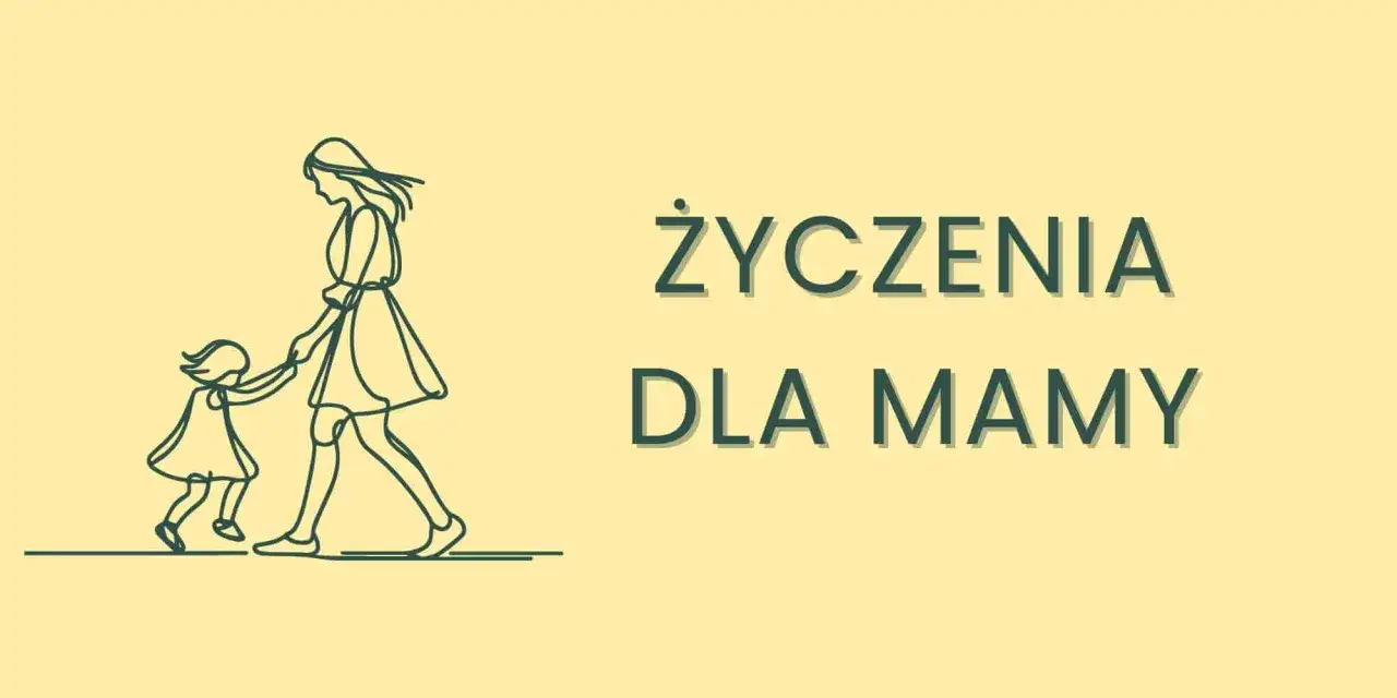 Ilustracja przedstawia mamę z c&oacute;rką idące za rękę. Obok napis 