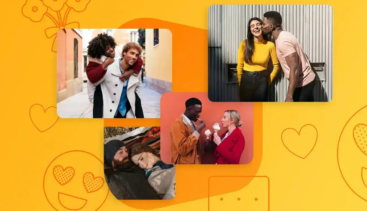 Miłość w Polsce kwitnie! Radosne pary na zdjęciach, jakby z aplikacji Bumble, cieszą się wsp&oacute;lnymi chwilami.