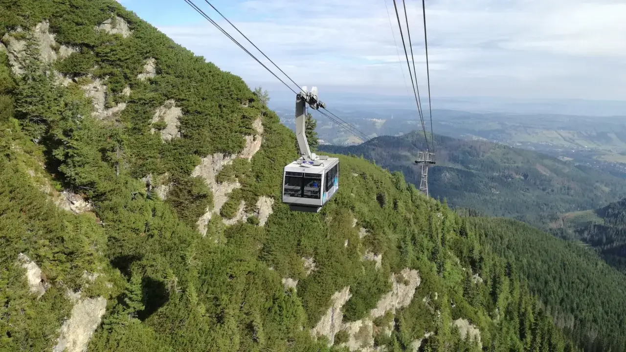 Kasprowy Wierch panorama kolejka linowa