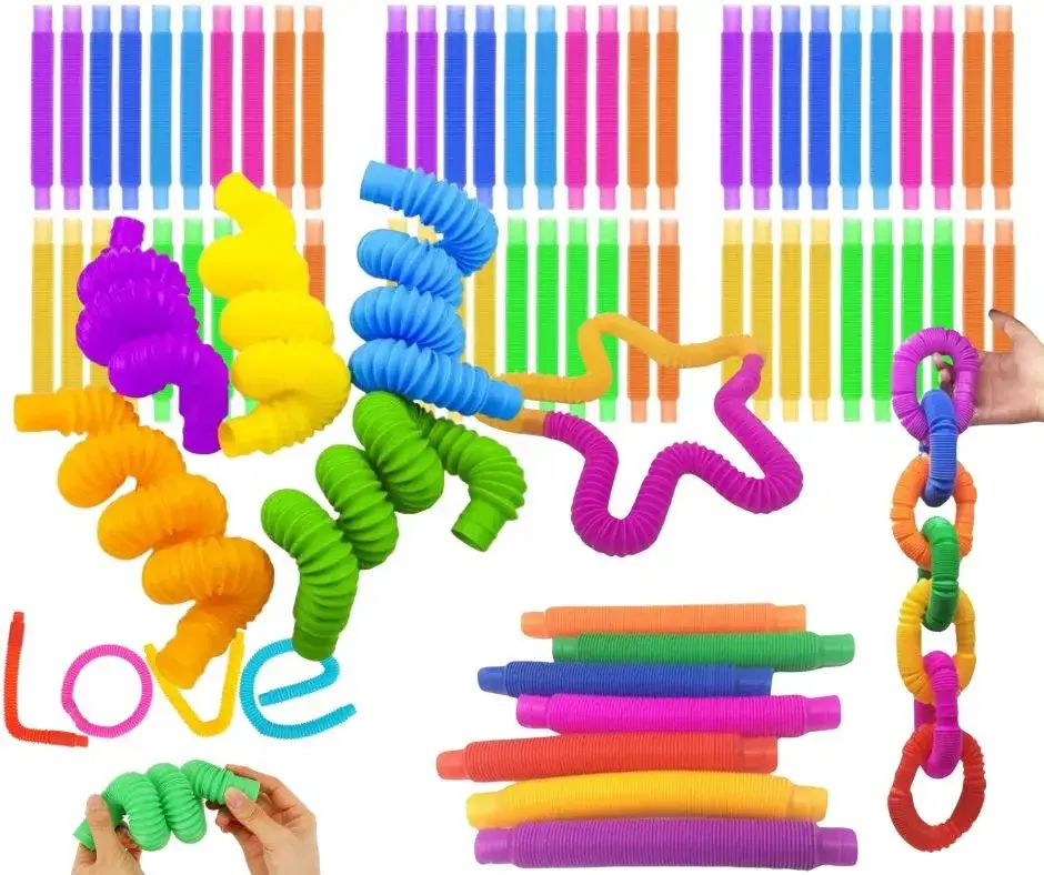 różne rodzaje zabawek sensorycznych dla 3 latka