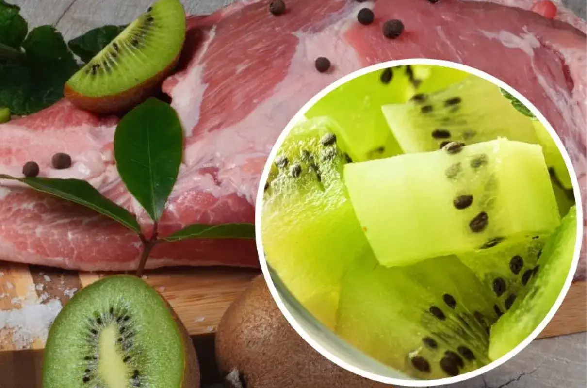kiwi ananas enzymy mięso