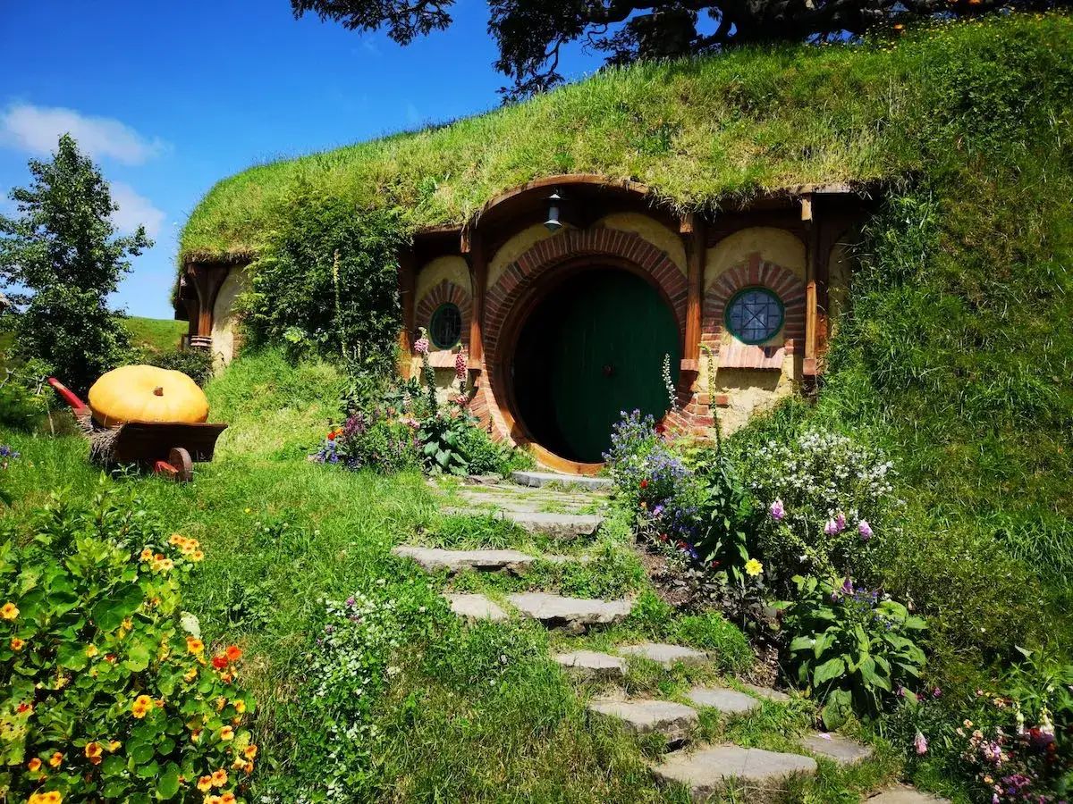 Peter Jackson na planie Władcy Pierścieni Nowa Zelandia