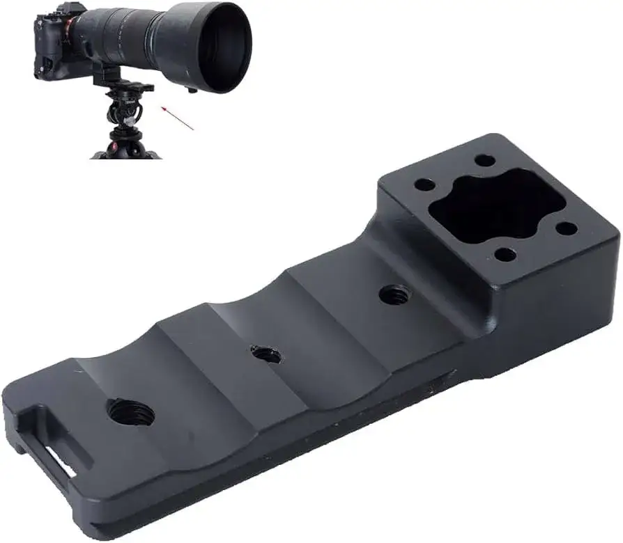 aparat teleobiektyw statyw stopka mocowanie