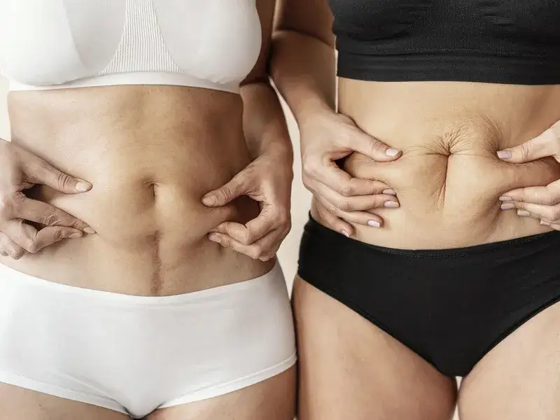 mit spalania tłuszczu masażem, płaski brzuch mity