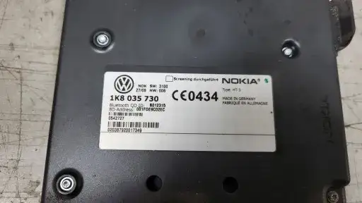 Moduły bluetooth VAG numery katalogowe