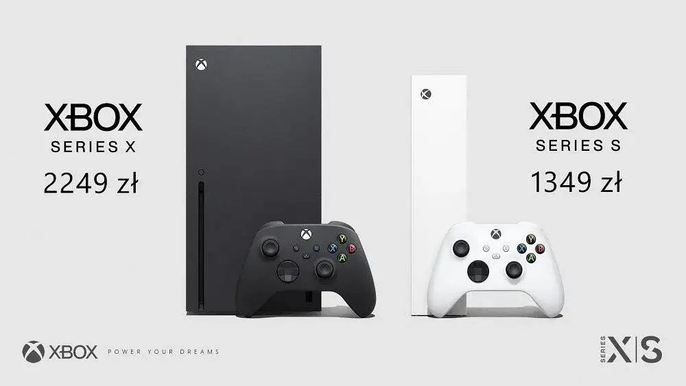 Porównanie rozmiarów i wyglądu Xbox Series X i Series S