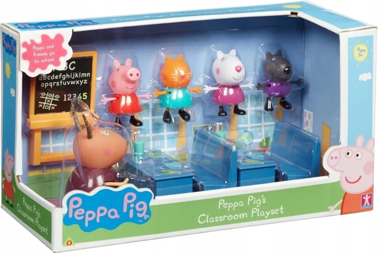 różne zestawy zabawek Świnka Peppa