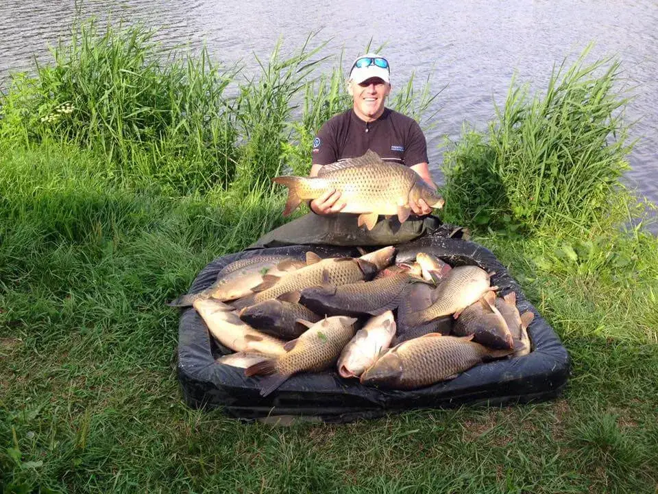 zdjęcia łowiska karpiowego Grodzisko z lotu ptaka