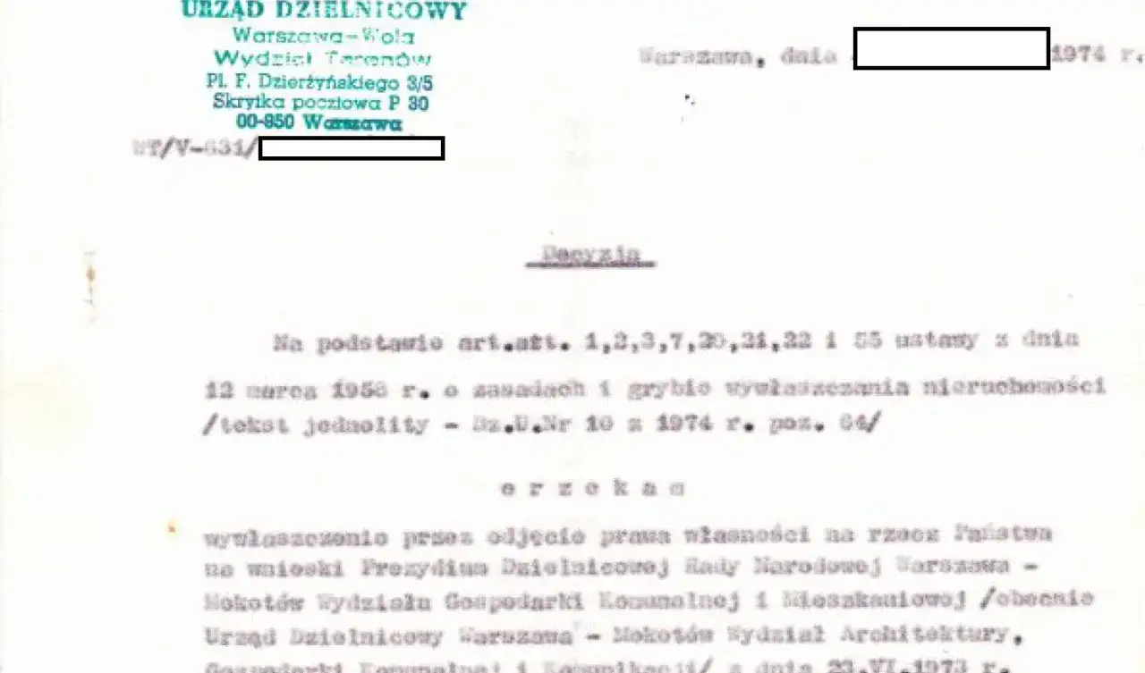 wywłaszczenie nieruchomości cel publiczny