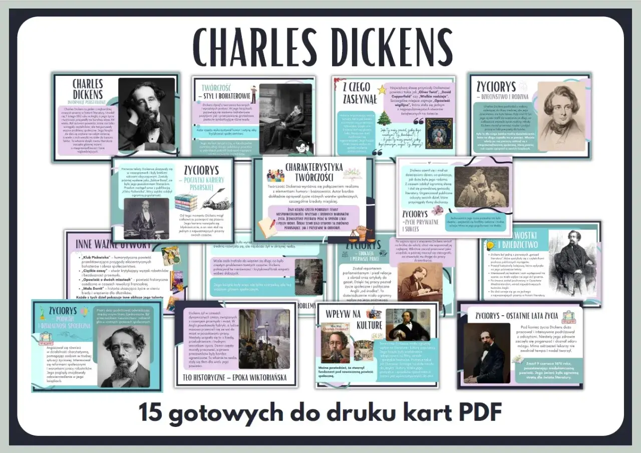 Charles Dickens, autor 