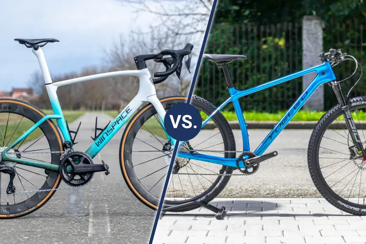 Biały rower szosowy kontra niebieski rower crossowy czy mtb. Który wybrać na wycieczkę?