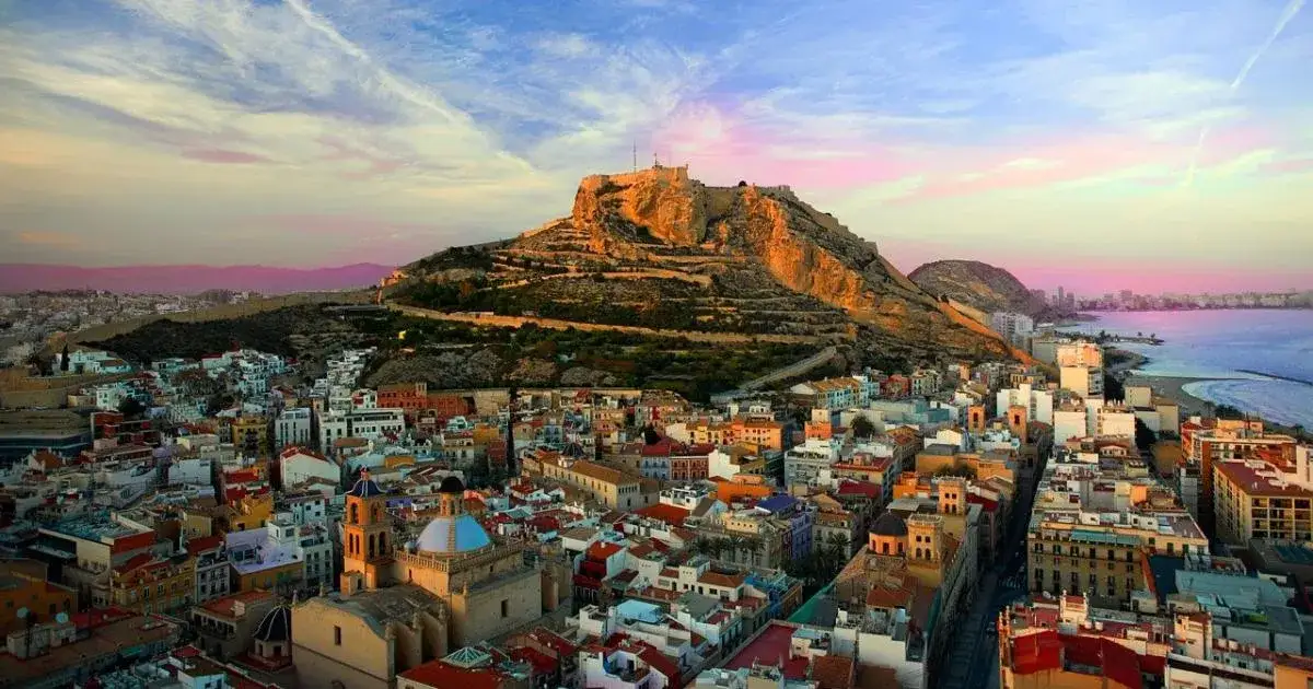 Castillo de Santa Bárbara panorama Alicante