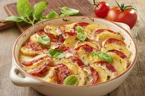 Wegetariańskie obiady kolorowe dania