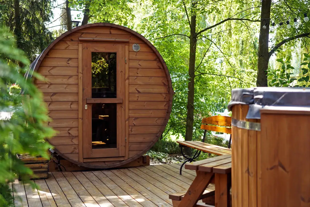 aranżacje strefy spa w ogrodzie inspiracje