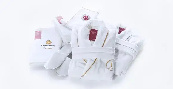 hotelowe ręczniki szlafroki